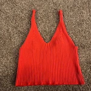 Red/orange Tank top